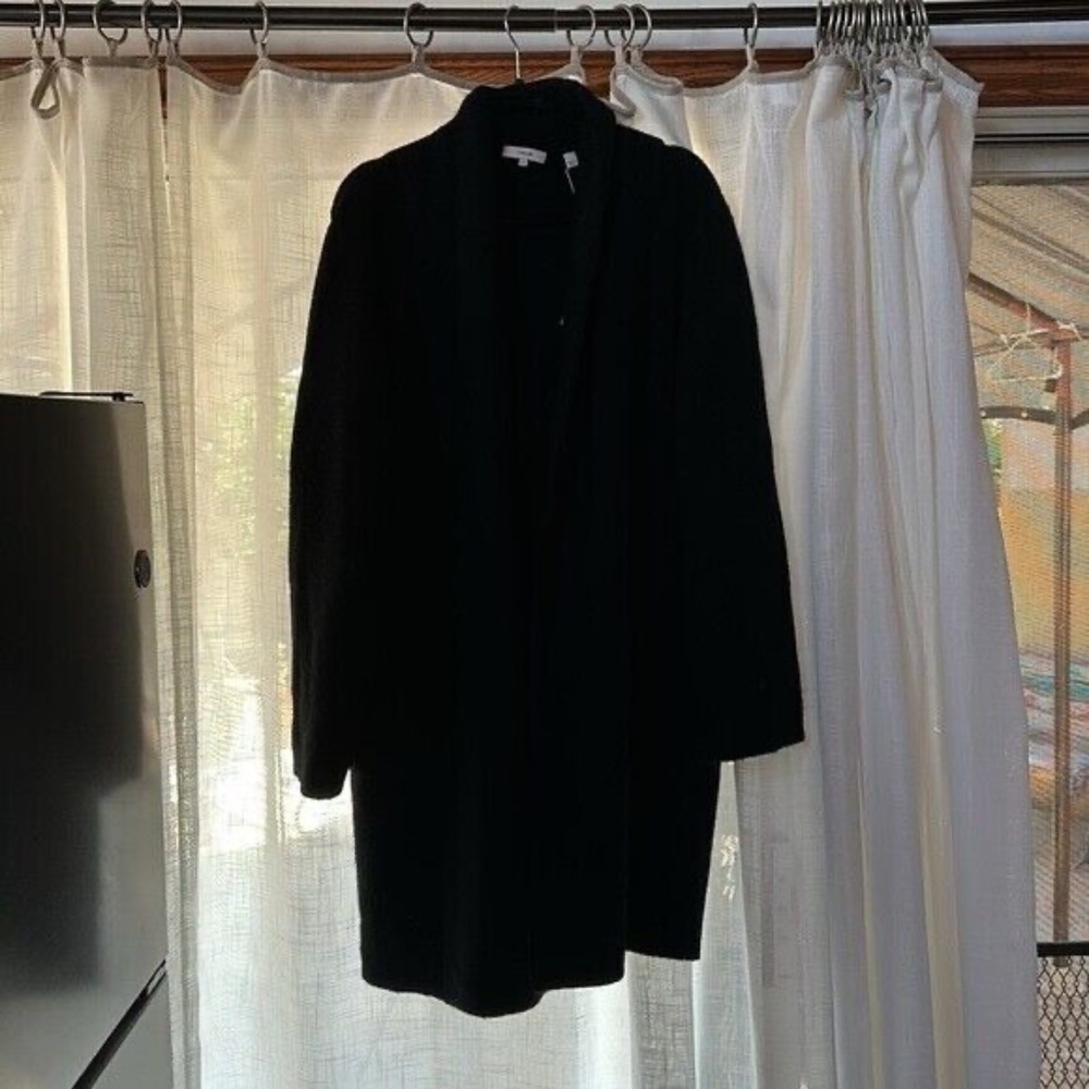 Vince Black Cardigan Sweater - Picture 4 of 4